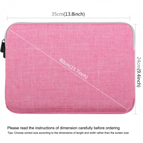 HAWEEL 13.0 pouces étui à douille Zipper porte-documents sac de transport pour ordinateur portable, pour Macbook, Samsung, Lenovo, Sony, Dell Alienware, CHUWI, ASUS, HP, 13 pouces et ci-dessous ordinateurs portables SH813F674-012