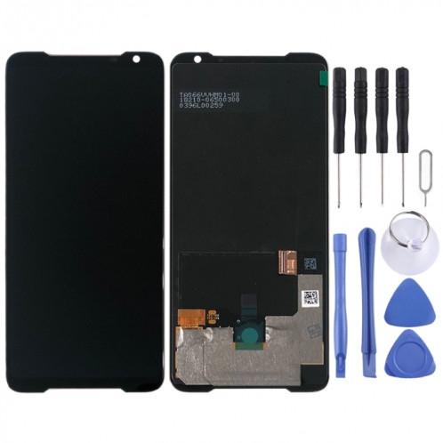 Écran LCD matériel AMOLED et numériseur assemblage complet pour Asus ROG Phone II ZS660KL (noir) SH013B1558-05
