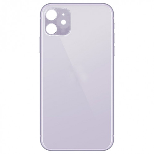 Cache arrière de la batterie en verre pour iPhone 11 (violet) SH21PL870-04