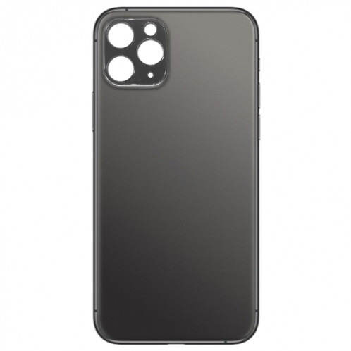 Cache arrière de la batterie en verre pour iPhone 11 Pro Max (noir) SH22BL1025-04