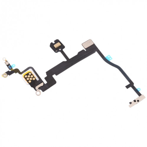 Câble flexible pour bouton d'alimentation et lampe de poche et câble flexible pour microphone pour iPhone 11 Pro SH0026634-04