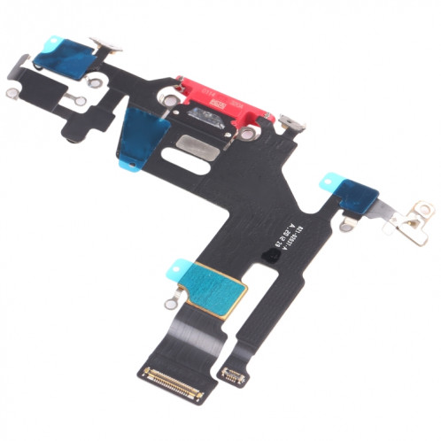 Câble Flex de Port de chargement d'origine pour iPhone 11 (rouge) SH078R654-04
