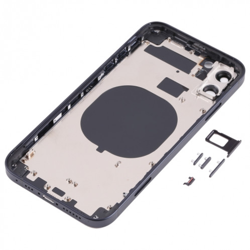 Couvercle de boîtier arrière avec apparence imitation d'IP13 Pro pour iPhone 11 (noir) SH92BL713-07