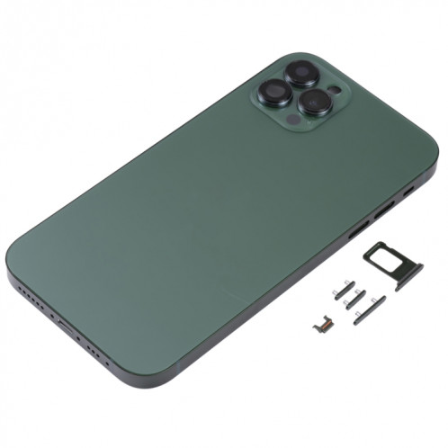 Cache de boîtier de cadre givré avec l'apparence imitation d'IP13 Pro pour iPhone 11 (Green) SH96GL1353-07