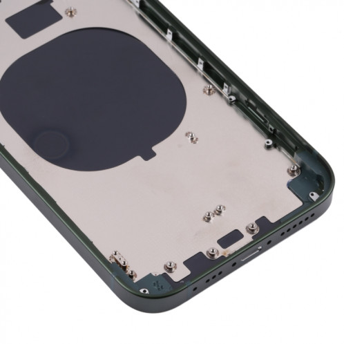 Cache de boîtier de cadre givré avec l'apparence imitation d'IP13 Pro pour iPhone 11 (Green) SH96GL1353-07