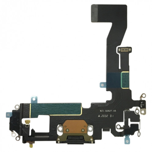 Câble flexible de port de charge d'origine pour iPhone 12 Pro (noir) SH014B585-04