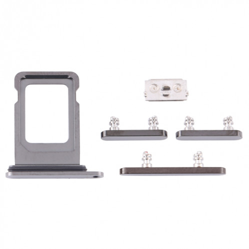 Plateau de la carte SIM + touches latérales pour iPhone 12 Pro (graphite) SH17GR515-04