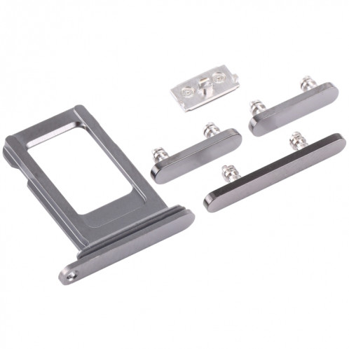 Plateau de la carte SIM + touches latérales pour iPhone 12 Pro (graphite) SH17GR515-04