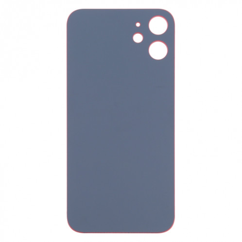 Couvercle de batterie arrière à grand trou de caméra de remplacement facile pour iPhone 12 (rouge) SH20RL1405-06