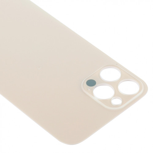Couvercle de batterie arrière à grand trou de caméra de remplacement facile pour iPhone 12 Pro (or) SH40JL923-06