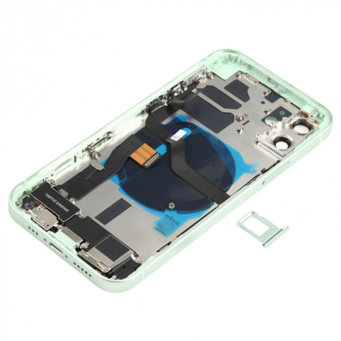 Ensemble de couvercle arrière de batterie (avec touches latérales et sonnerie de haut-parleur et moteur et objectif de caméra et plateau de carte et bouton d'alimentation + bouton de volume + port de charge et module SH90GL1299-06