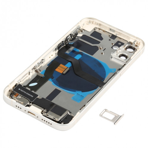 Ensemble de couvercle arrière de batterie (avec touches latérales et sonnerie de haut-parleur et moteur et objectif de caméra et plateau de carte et bouton d'alimentation + bouton de volume + port de charge et module SH90WL1187-06