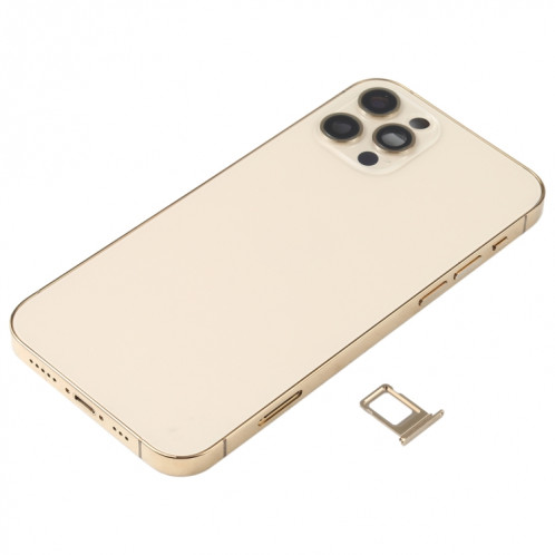 Ensemble de couvercle arrière de batterie (avec touches latérales et sonnerie de haut-parleur et moteur et objectif de caméra et plateau de carte et bouton d'alimentation + bouton de volume + port de charge et module SH96JL363-06