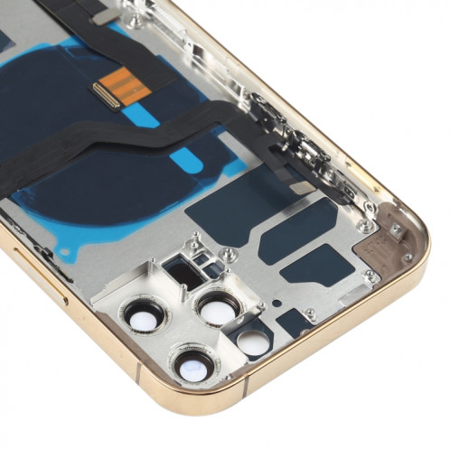 Ensemble de couvercle arrière de batterie (avec touches latérales et sonnerie de haut-parleur et moteur et objectif de caméra et plateau de carte et bouton d'alimentation + bouton de volume + port de charge et module SH96JL363-06