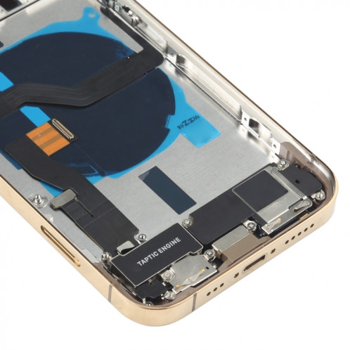 Ensemble de couvercle arrière de batterie (avec touches latérales et sonnerie de haut-parleur et moteur et objectif de caméra et plateau de carte et bouton d'alimentation + bouton de volume + port de charge et module SH96JL363-06