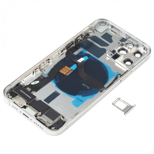Ensemble de couvercle arrière de batterie (avec touches latérales et sonnerie de haut-parleur et moteur et objectif de caméra et plateau de carte et bouton d'alimentation + bouton de volume + port de charge et module SH96WL502-06
