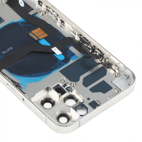 Ensemble de couvercle arrière de batterie (avec touches latérales et sonnerie de haut-parleur et moteur et objectif de caméra et plateau de carte et bouton d'alimentation + bouton de volume + port de charge et module SH96WL502-06