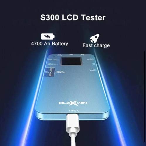 DL S300 LCD Testeur d'écran Testeur 3D Test Touch pour iPhone 12/11 / XS / XR / 8/7 / 6S Série SH01131342-06