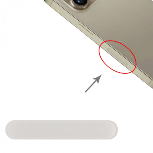 Pour iPhone 12 Pro / 12 Pro Max US Edition 5G Antenne de signal Plaque de verre (Argent) SH361S548-04