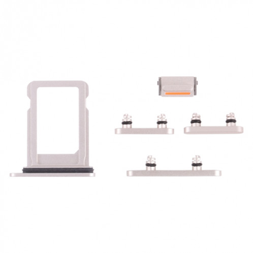 Plateau de carte SIM + touches latérales pour iPhone 13 (Starlight) SH004W676-04