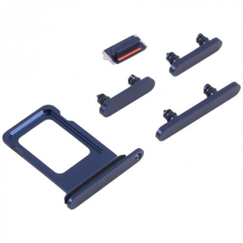 Plateau de carte SIM + plateau de carte SIM + clés latérales pour iPhone 13 (bleu) SH008L806-04