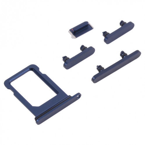 Plateau de carte SIM + clés latérales pour iPhone 13 mini (bleu) SH009L395-04
