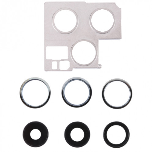 Camera Lens Cover With Retaining Bracket for iPhone 13 Pro (Green) SH014G292-05