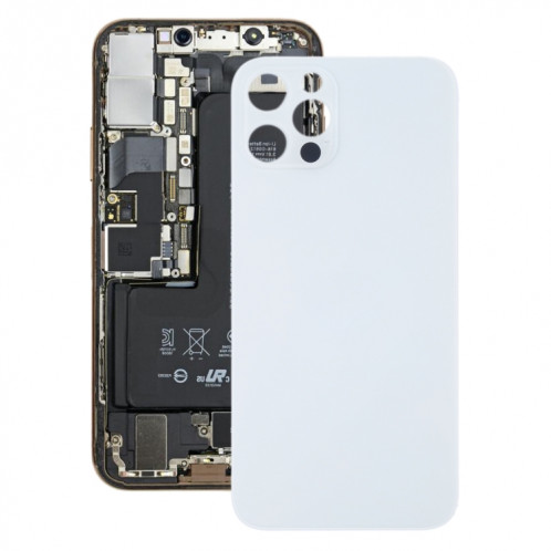 Couverture arrière de la batterie pour iPhone 13 Pro Max (blanc) SH18WL931-06
