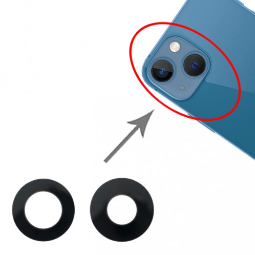 Lentille de caméra arrière pour iPhone 13 SH0074235-03