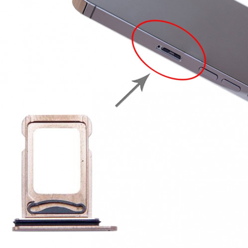 Plateau de carte SIM + SIM pour iPhone 13 Pro (or) SH115J247-02