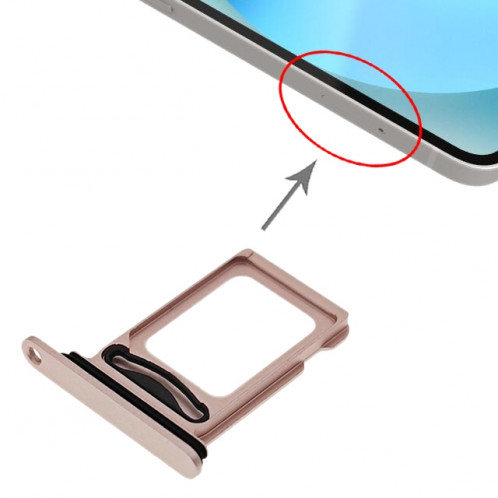 Plateau de carte SIM + SIM pour iPhone 13 (or) SH117J827-02