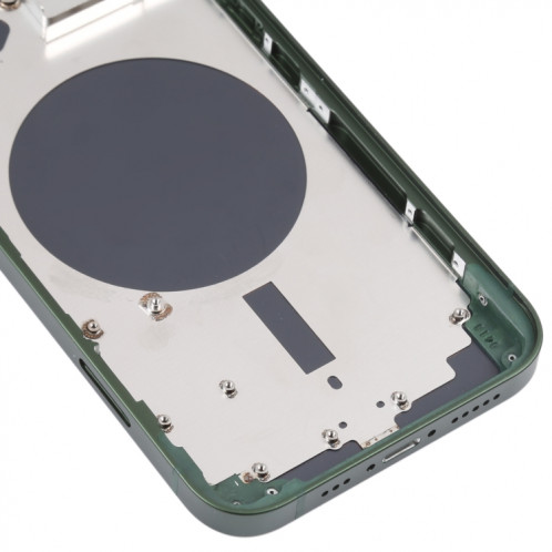 Coque arrière avec plateau pour carte SIM et touches latérales et objectif de caméra pour iPhone 13 SH31GL883-06
