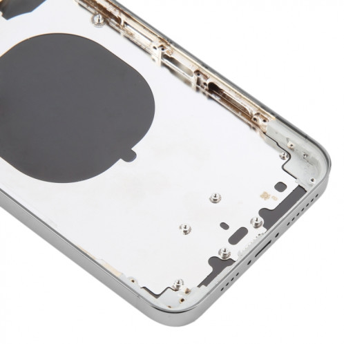 Coque arrière avec aspect imitation iP13 Pro Max pour iPhone 11 Pro Max (gris) SH44HL1429-07
