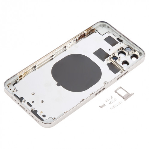 Coque arrière avec aspect imitation iP13 Pro Max pour iPhone 11 Pro Max (or) SH44JL1962-07