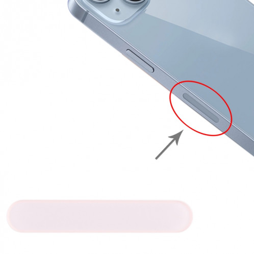 Pour iPhone 13/13 mini US Edition 5G Antenne de signal Plaque de verre (Rose) SH360F170-04