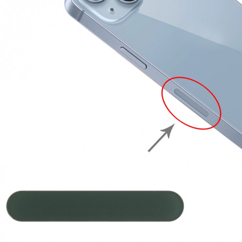 Pour iPhone 13/13 mini US Edition 5G Antenne de signal Plaque de verre (Vert) SH360G719-04