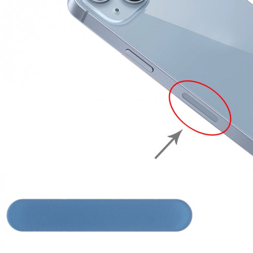 Pour iPhone 13/13 mini US Edition 5G Plaque de verre d'antenne de signal (bleu) SH360L1479-04