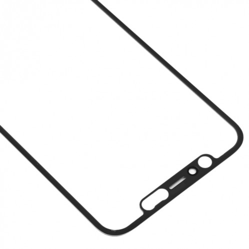 Lentille en verre externe de l'écran avant pour iPhone 11 Pro (noir) SH002B1014-06