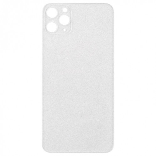 Cache arrière transparent en verre dépoli pour iPhone 11 Pro Max (transparent) SH020T413-06