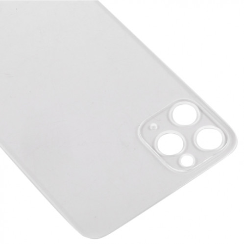 Cache arrière transparent en verre dépoli pour iPhone 11 Pro Max (transparent) SH020T413-06