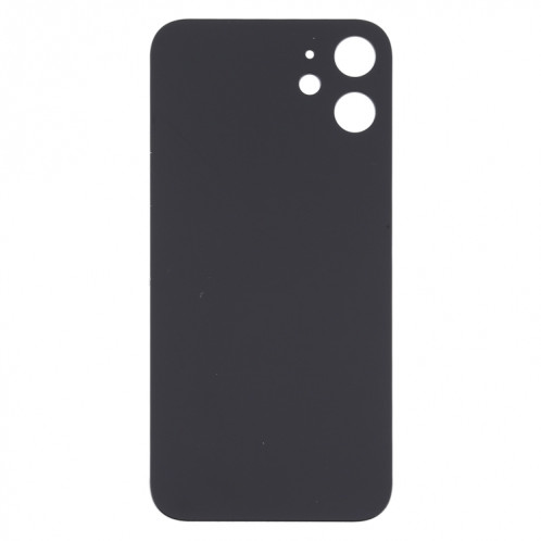 Couvercle de batterie arrière à grand trou de caméra de remplacement facile pour iPhone 12 Mini (noir) SH10BL1508-06