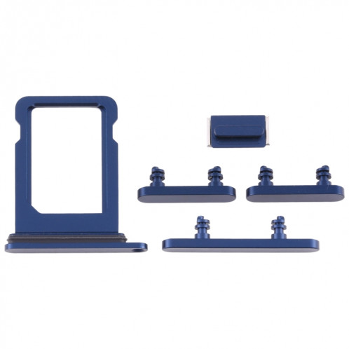 Plateau de la carte SIM + touches latérales pour iPhone 12 Mini (bleu) SH016L1188-04