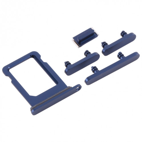 Plateau de la carte SIM + touches latérales pour iPhone 12 Mini (bleu) SH016L1188-04