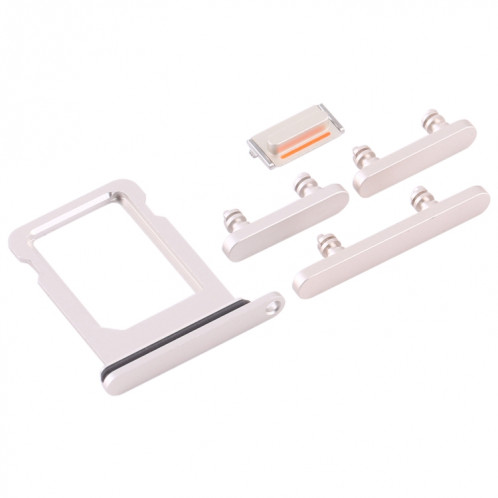 Plateau de la carte SIM + touches latérales pour iPhone 12 Mini (blanc) SH016W1123-04