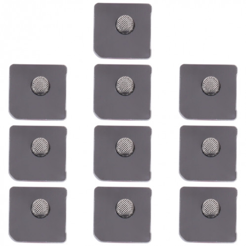 10 Microphone Microphone PCS pour iPhone 12 Mini (Noir) SH031B1406-04