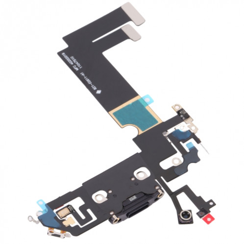 Pour iPhone 12 mini câble flexible de port de charge (noir) SH035B1083-04