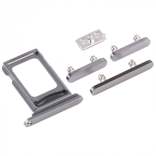 Plateau de la carte SIM + plateau de la carte SIM + touches latérales pour iPhone 12 Pro Max (graphite) SH03GR1088-04
