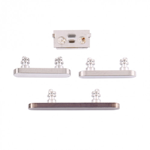 Bouton d'alimentation et bouton de contrôle du volume pour iPhone 12 Pro Max (argent) SH004W1901-04