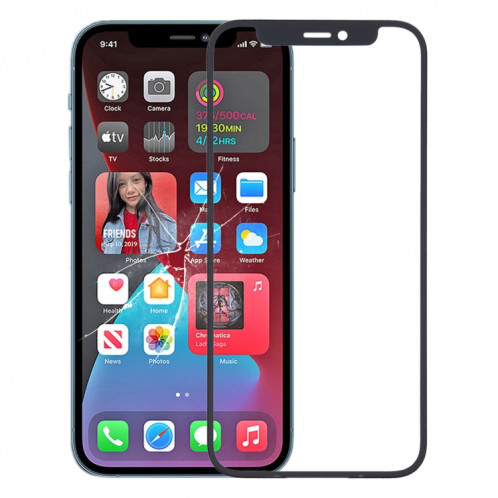 Lentille extérieure en verre de l'écran avant pour iPhone 12 Pro Max SH00061390-06