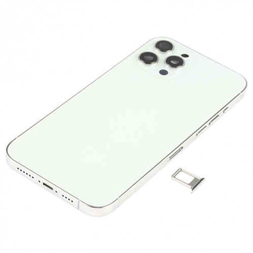 Ensemble de couvercle arrière de batterie (avec touches latérales et sonnerie de haut-parleur et moteur et objectif de caméra et plateau de carte et bouton d'alimentation + bouton de volume + port de charge et module SH37WL1646-06